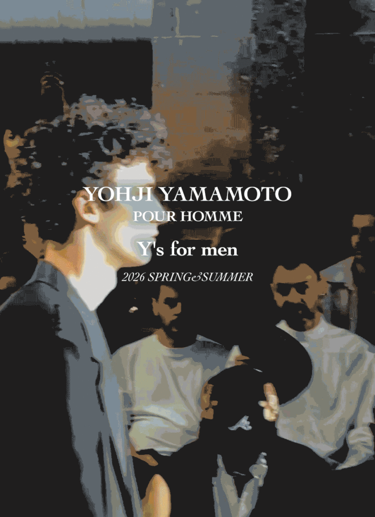ヨウジヤマモト&ワイズフォーメン 26年春夏初回入荷