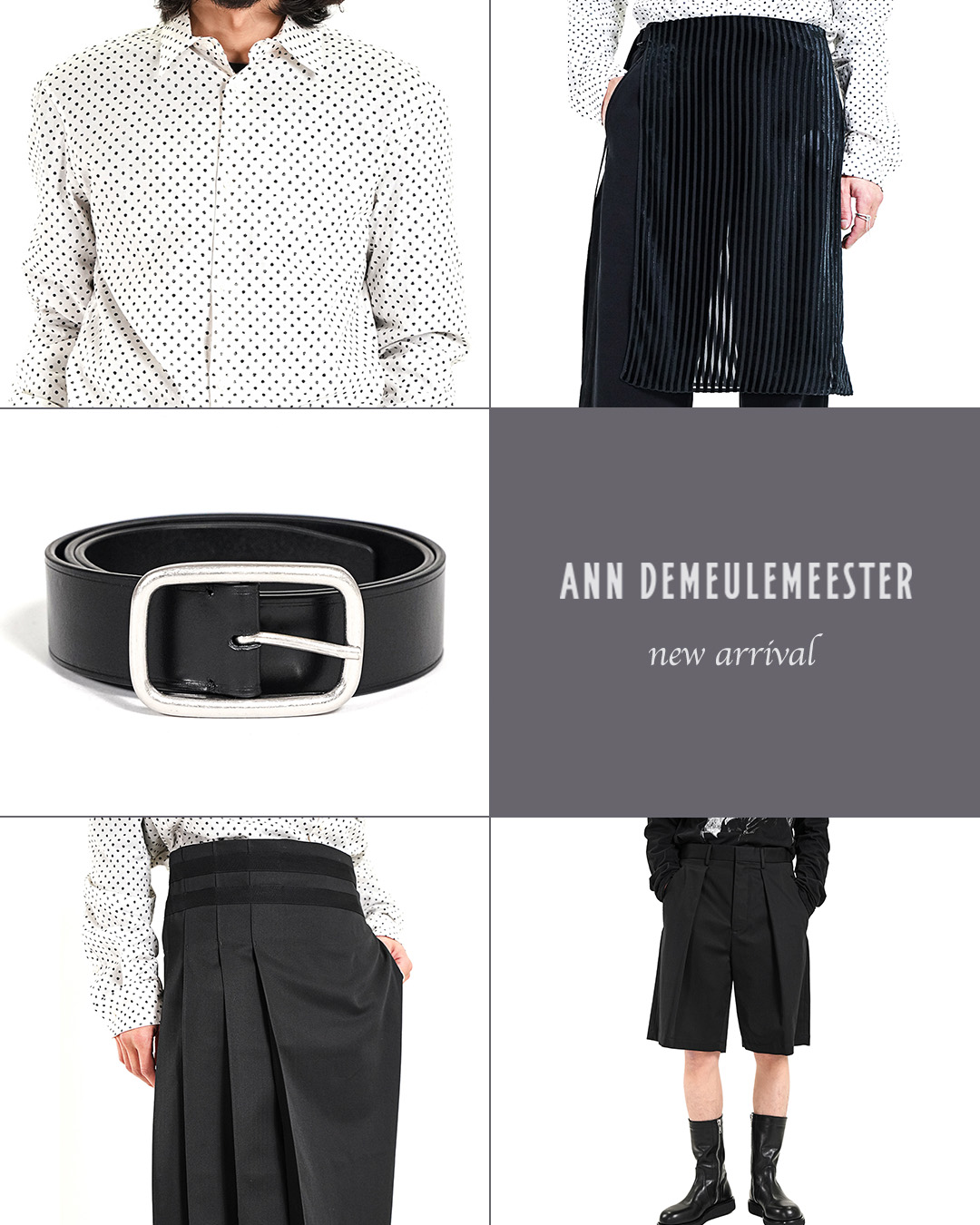 アン・ドゥムルメステール 2026年春夏入荷第2弾