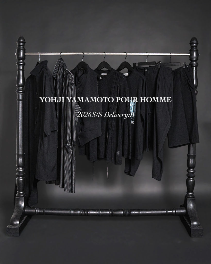 ヨウジヤマモト26年春夏 B納期第一弾