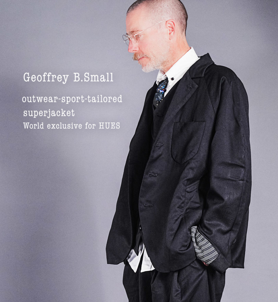 ジェフリー B.スモールのスポーツテイラード スーパージャケット2026年春夏 ver.