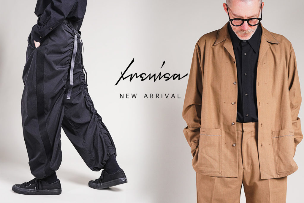 イレニサ オープンカラーシャツ & ベルテッド フォーム チェンジ パンツ